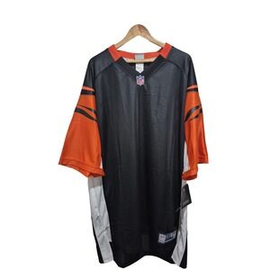 NFL Pro Line Cincinnati Bengals Jersey Black Orange 2XL TAll Football‎